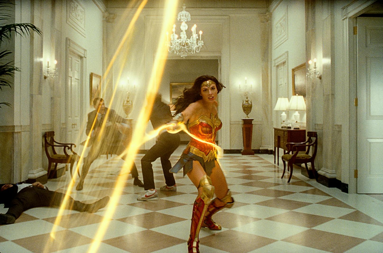 Die unerschrockene Superheldin Wonder Woman (Gal Gadot) wird auch in ihrem nächsten Kino-Abenteuer für das Gute kämpfen.