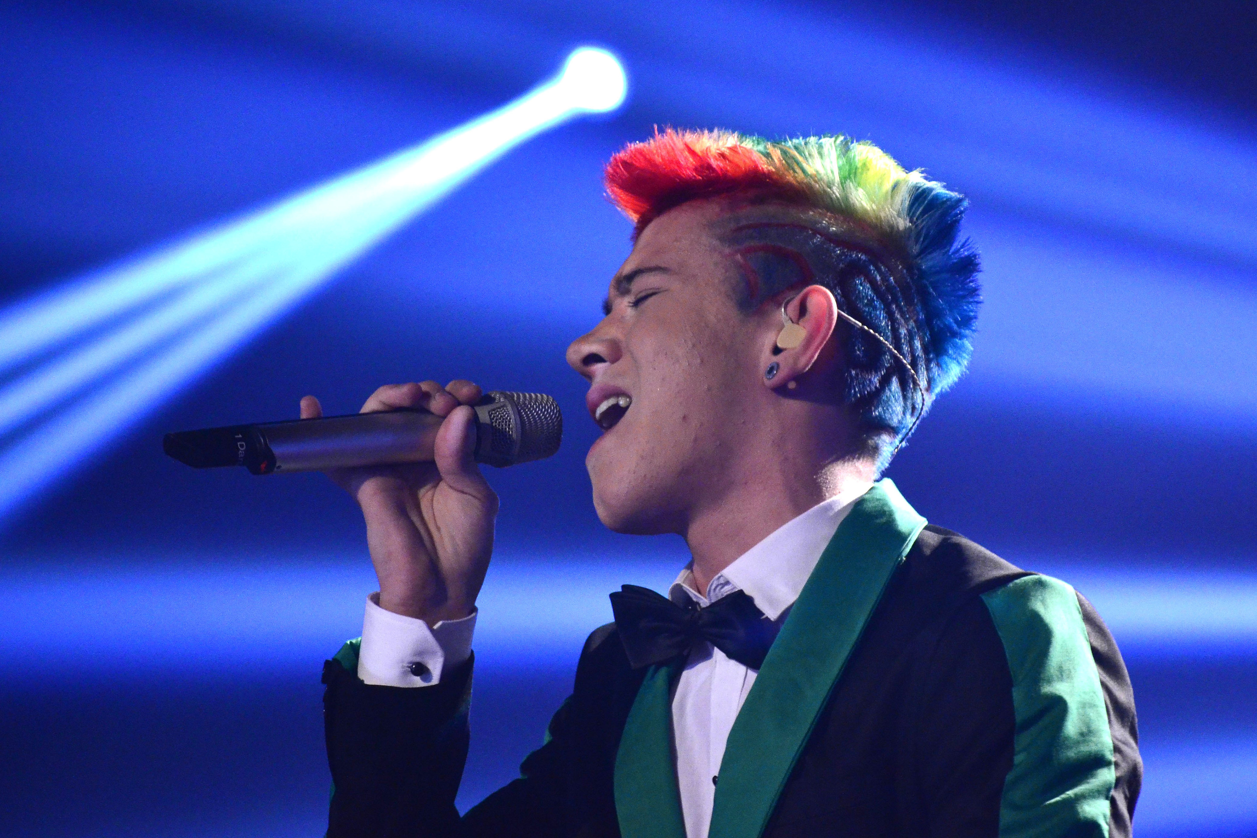 Daniele Negroni nahm 2012 an der Castingshow 