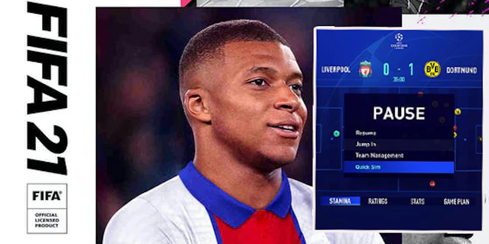 Kylian Mbappe lacht vom Cover von 