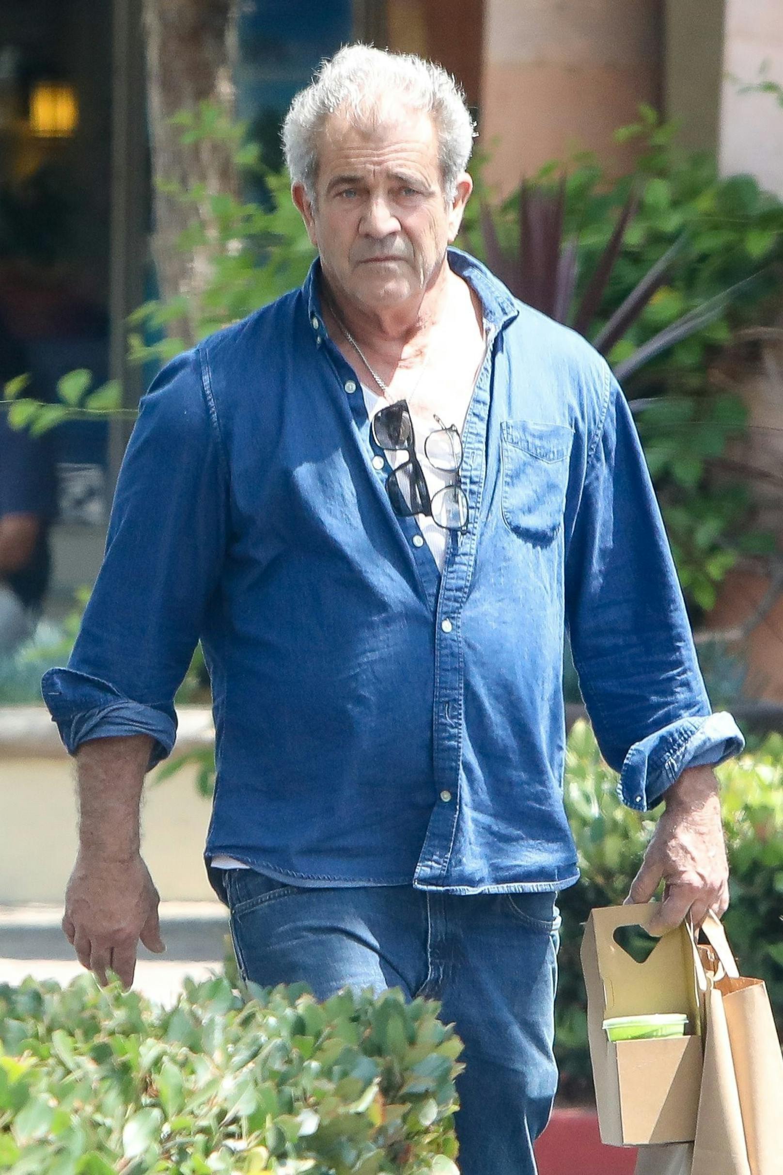 Mel Gibson lag wegen Corona eine Woche im Spital