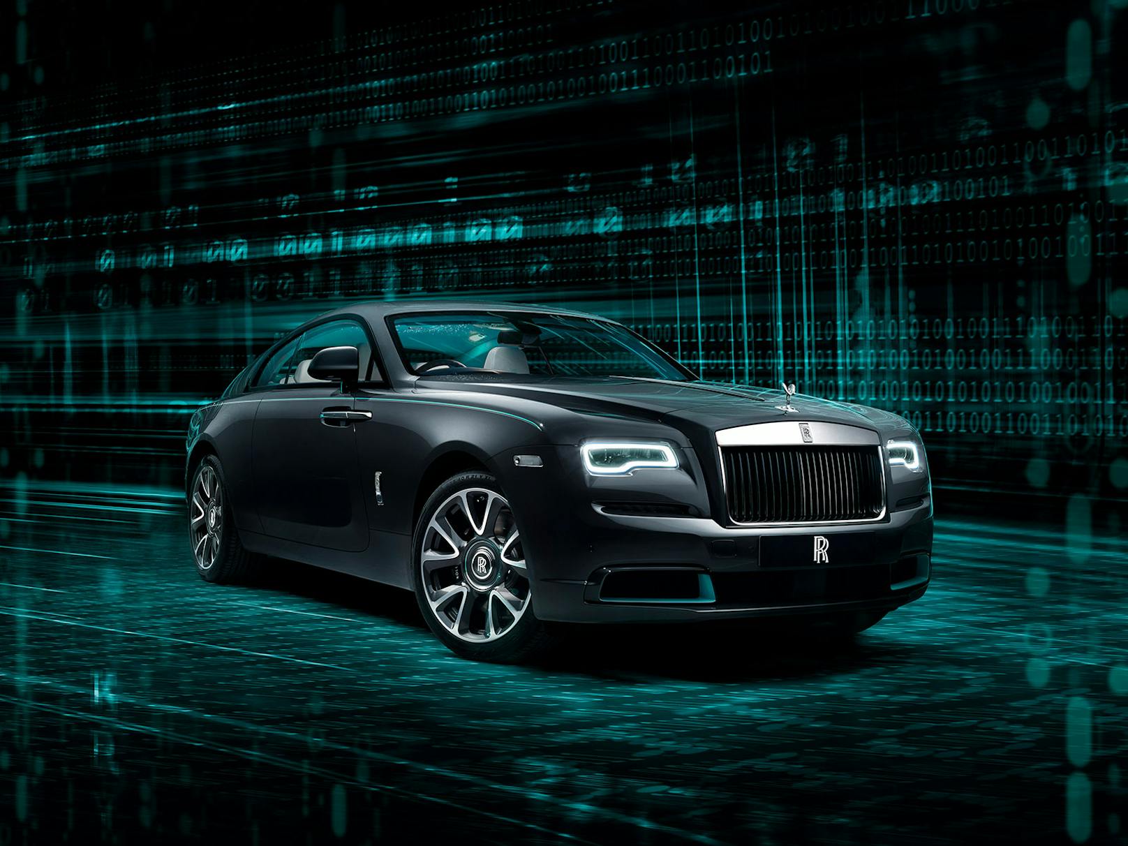 Elegante Erscheinung, der Rolls Royce Wraith Kryptos Collection