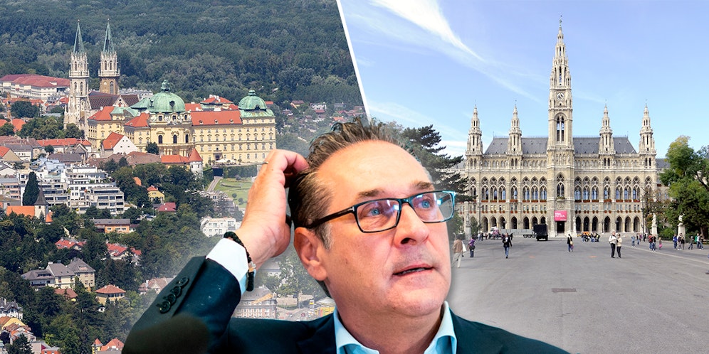 Liegt Straches Lebensmittelpunkt in Klosterneuburg (NÖ) oder in Wien? Diese Frage muss nun die Wahlbehörde klären