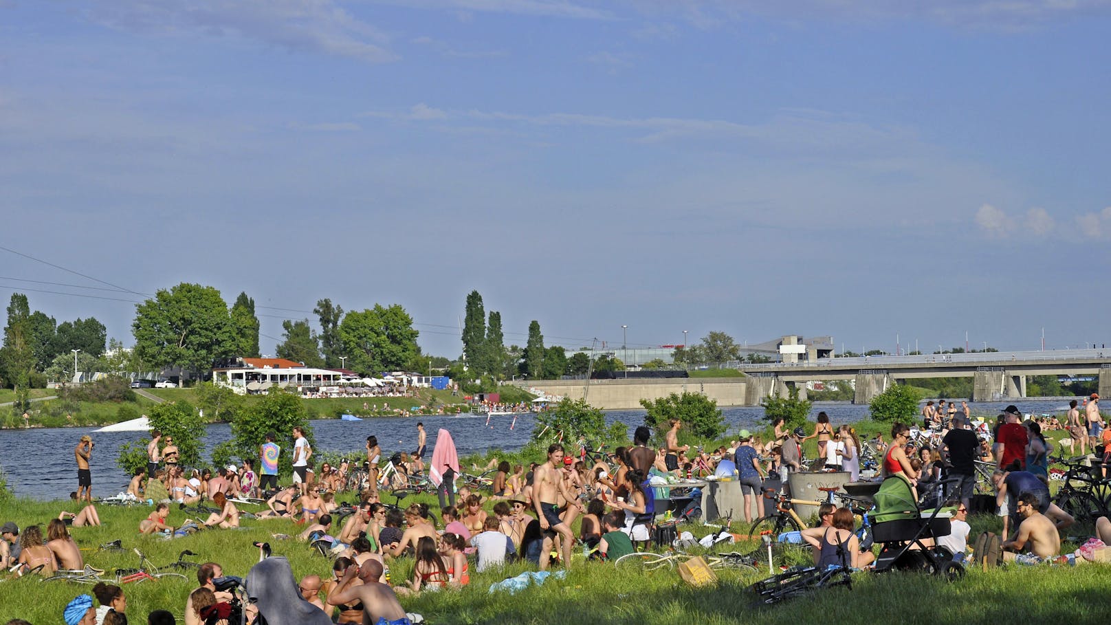 Auch in Wien wird es nächste Woche immer heißer.