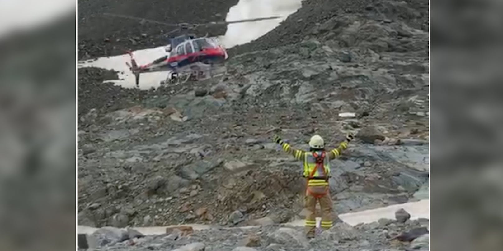 Bei einem Felssturz in Tirol ist am Samstag eine Person ums Leben gekommen.
