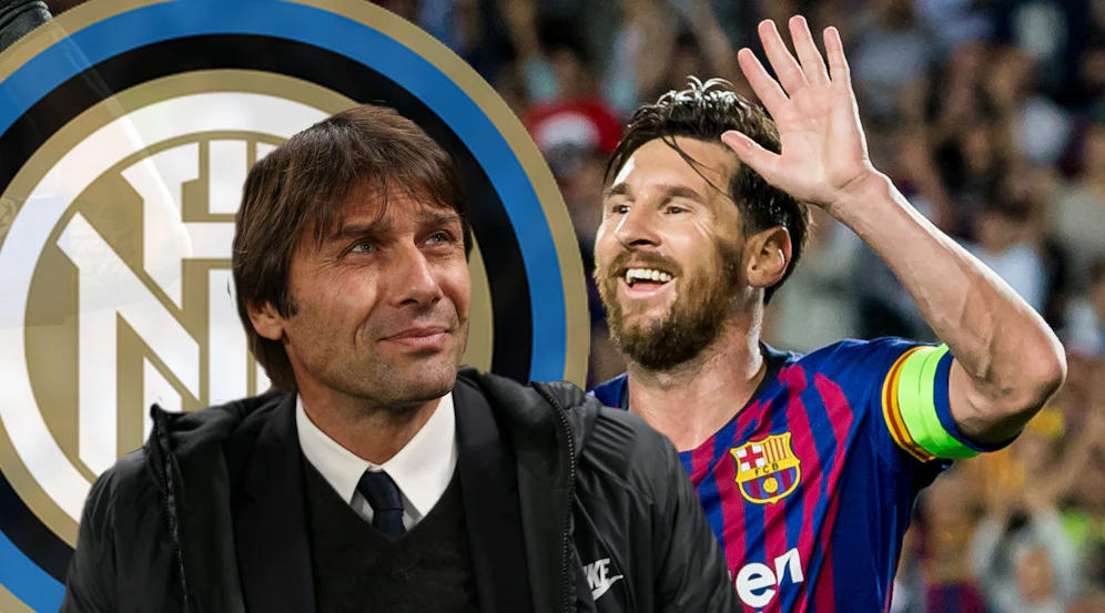 Conte glaubt nicht an einen Messi-Transfer.