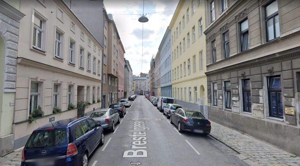 Der Fenstersturz ereignete sich in der Brestelgasse.