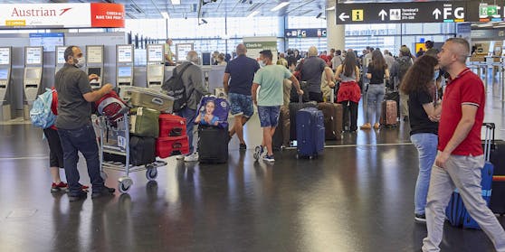 Mehr Corona-Tests am Flughafen Wien.
