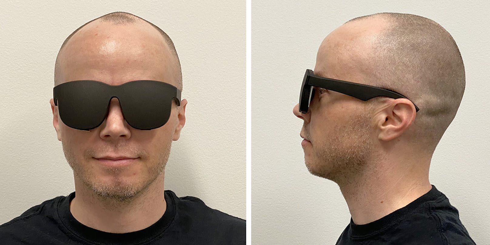 Der Prototyp für die neue VR-Brille – dank neuer Projektionstechnik superflach