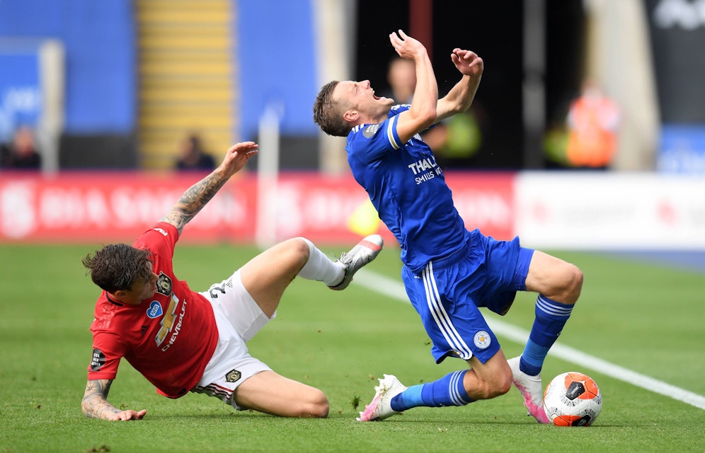 Manchester United spielt in der Champions League, Leicester City nicht