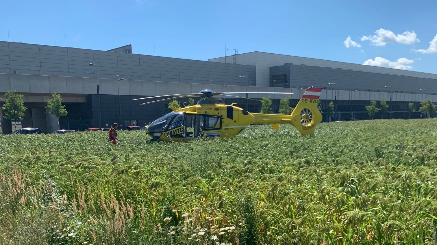 Rettungshubschrauber im Einsatz