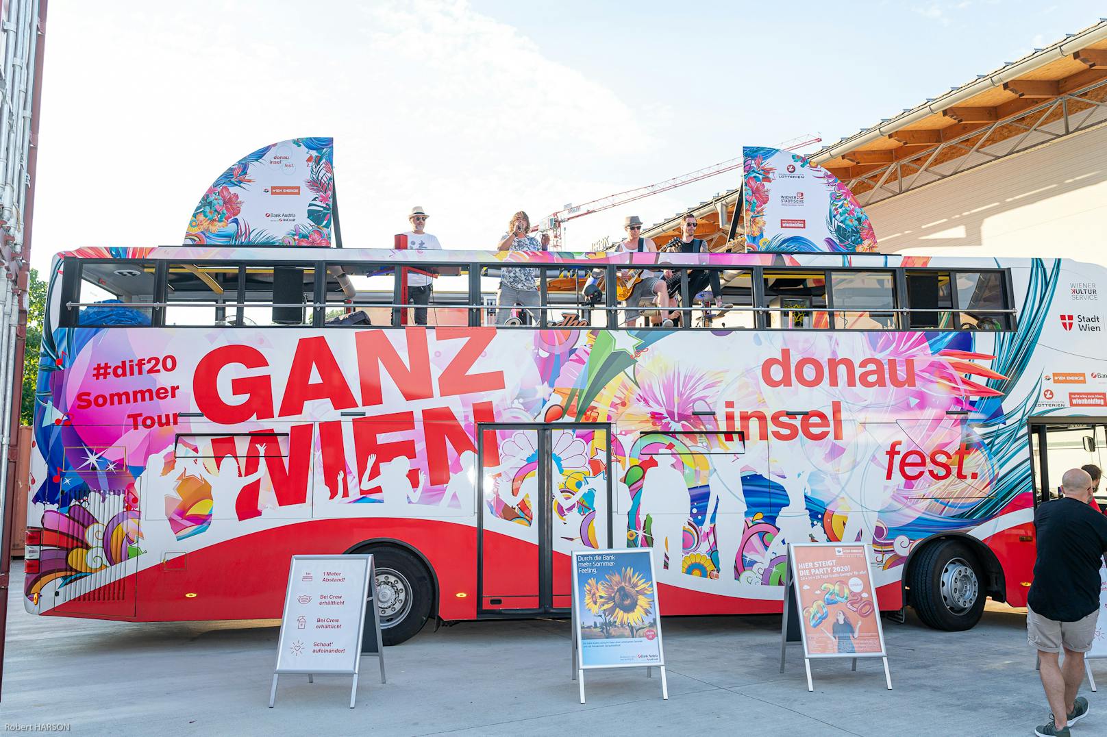 Live mit "The Sellout": Donauinselfest-Tourbus bei den Vienna BBQ Days 2020