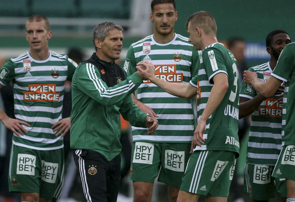 Rapid-Trainer Kühbauer: Interessante Gegner in Champions-League-Quali
