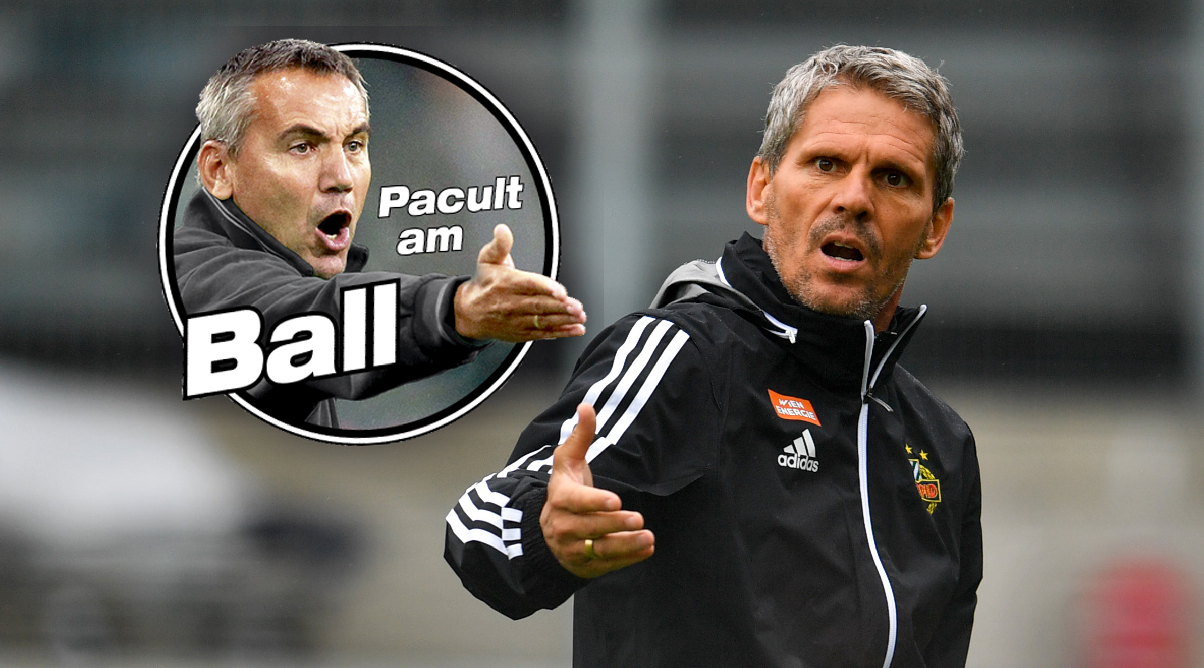 "Heute"-Kolumnist Peter Pacult fühlt mit Didi Kühbauer