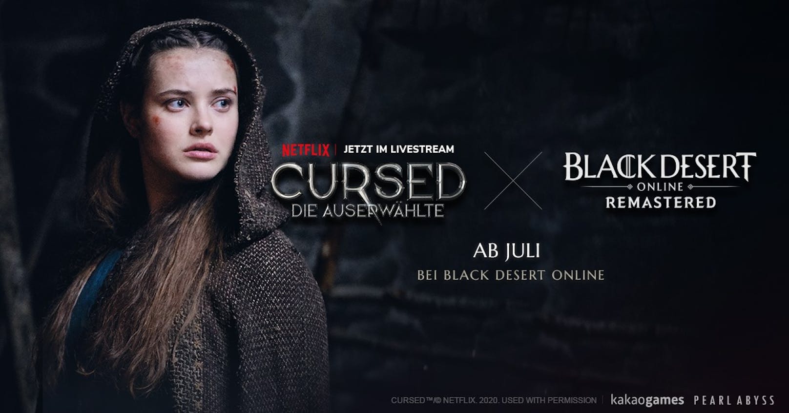 Cursed x Black Desert: Pearl Abyss und Netflix kündigen Crossover an.