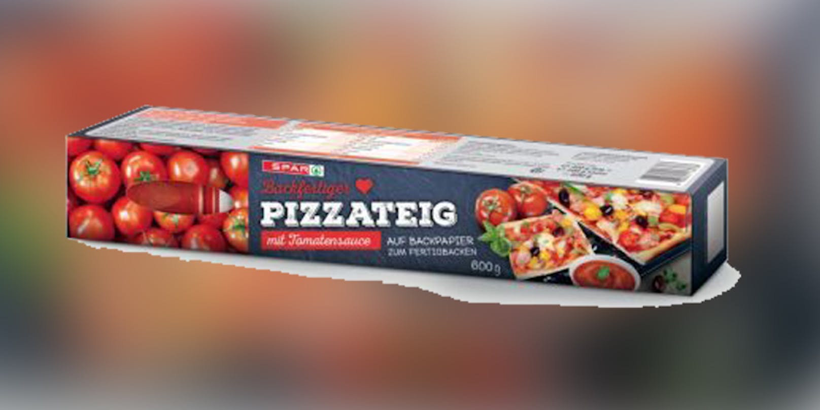 Spar ruft Pizzateig mit Tomatensauce zurück