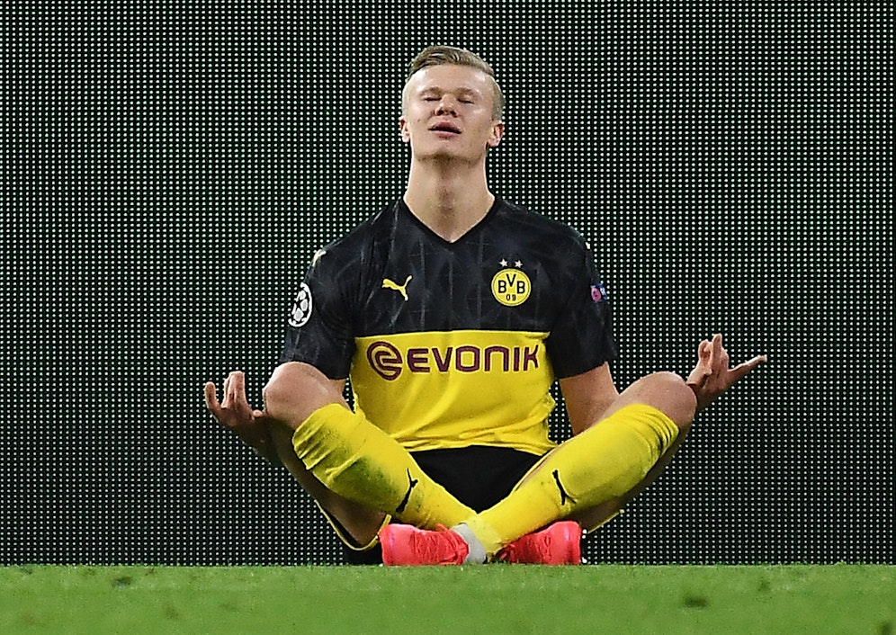 Haaland: Meditieren in einer Stimmung der totalen Ekstase&nbsp;