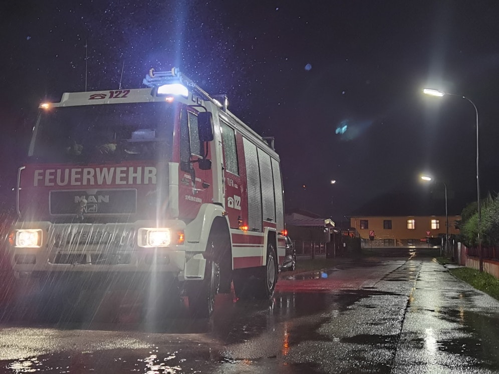 Unwetter-Einsätze für die FF St. Pölten-St. Georgen.