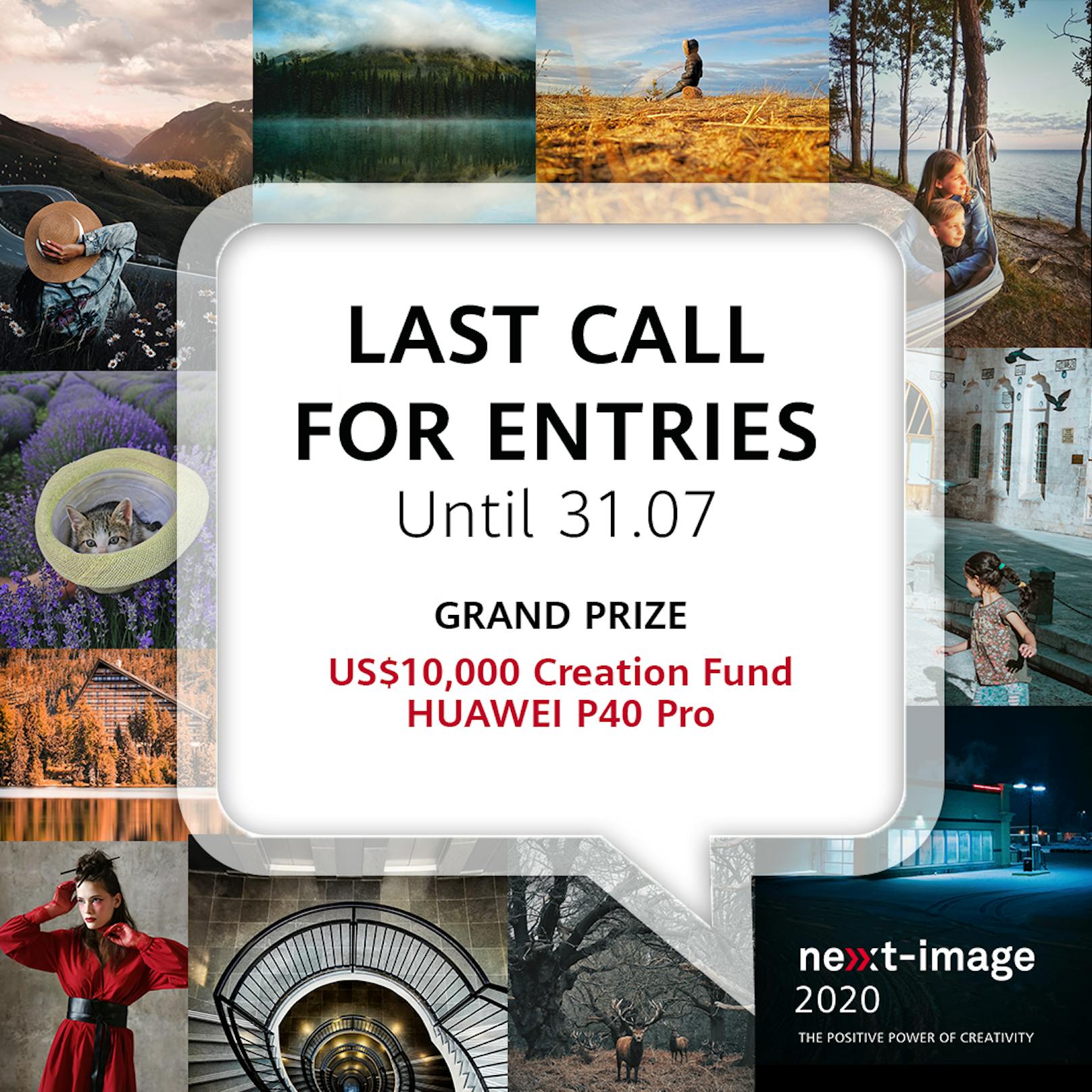 Huawei Next-Image Award 2020 - Letzte Chance zur Teilnahme.