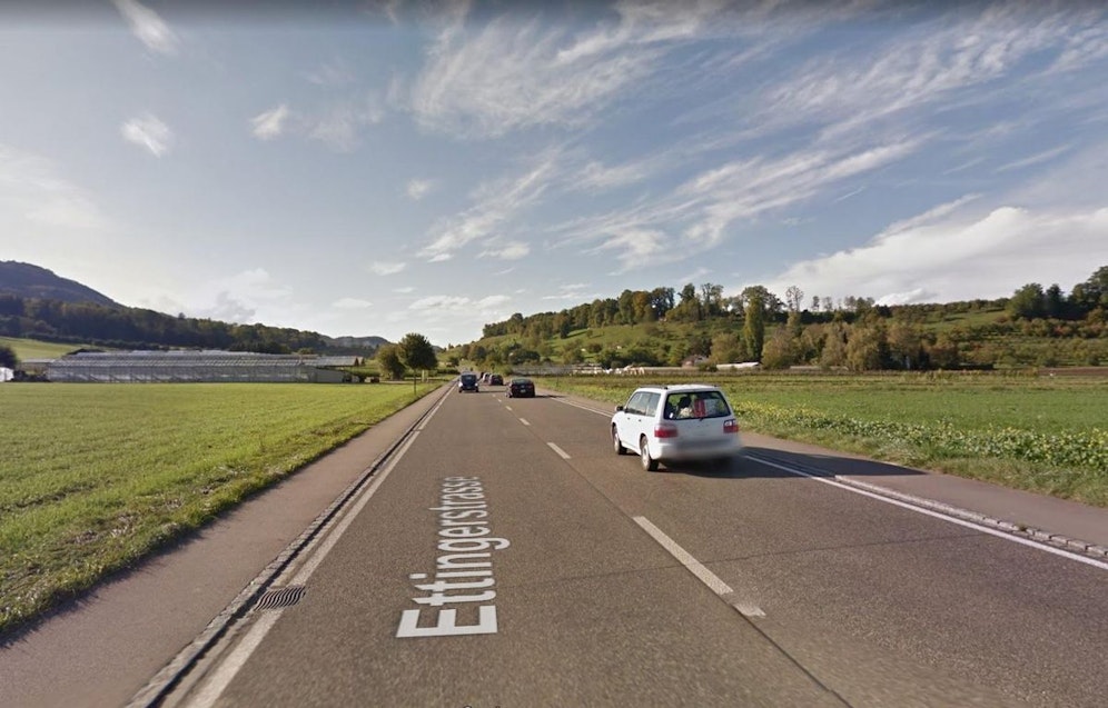 Der Raser wurde auf der Ettingerstraße erwischt