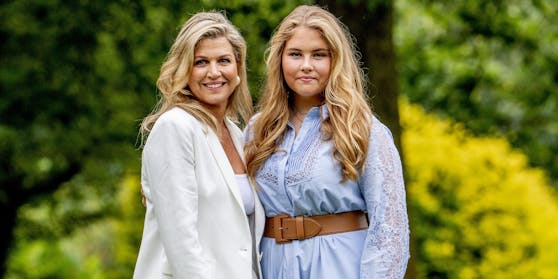 Königin Maxima und ihre Tochter Amalia (16)