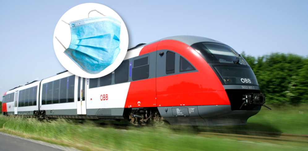 In den Zügen herrscht Maskenpflicht.