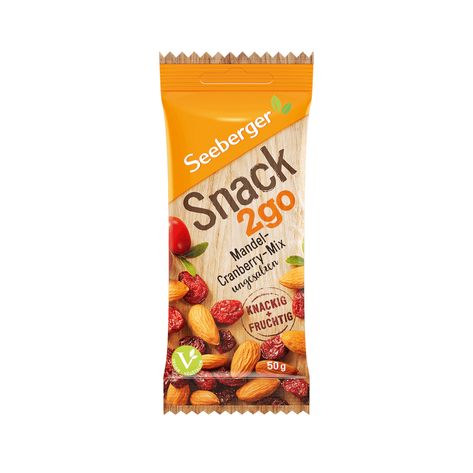 Snack2go Mandel-Cranberry-Mix Ungesalzen