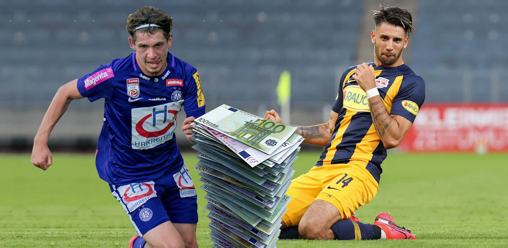 Austria flop, Salzburg top: Neue Marktwert-Tabelle der Fußball-Bundesliga