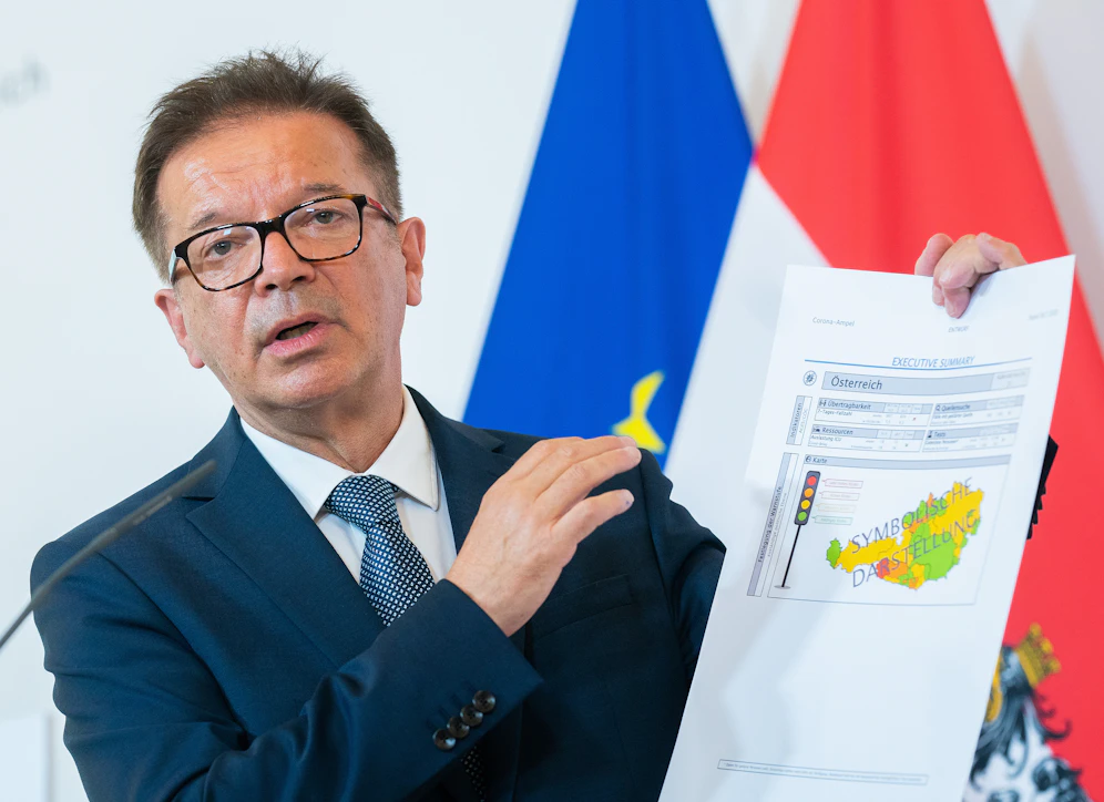Gesundheitsminister Rudolf Anschober (Grüne) sieht in der Corona-Ampel 
