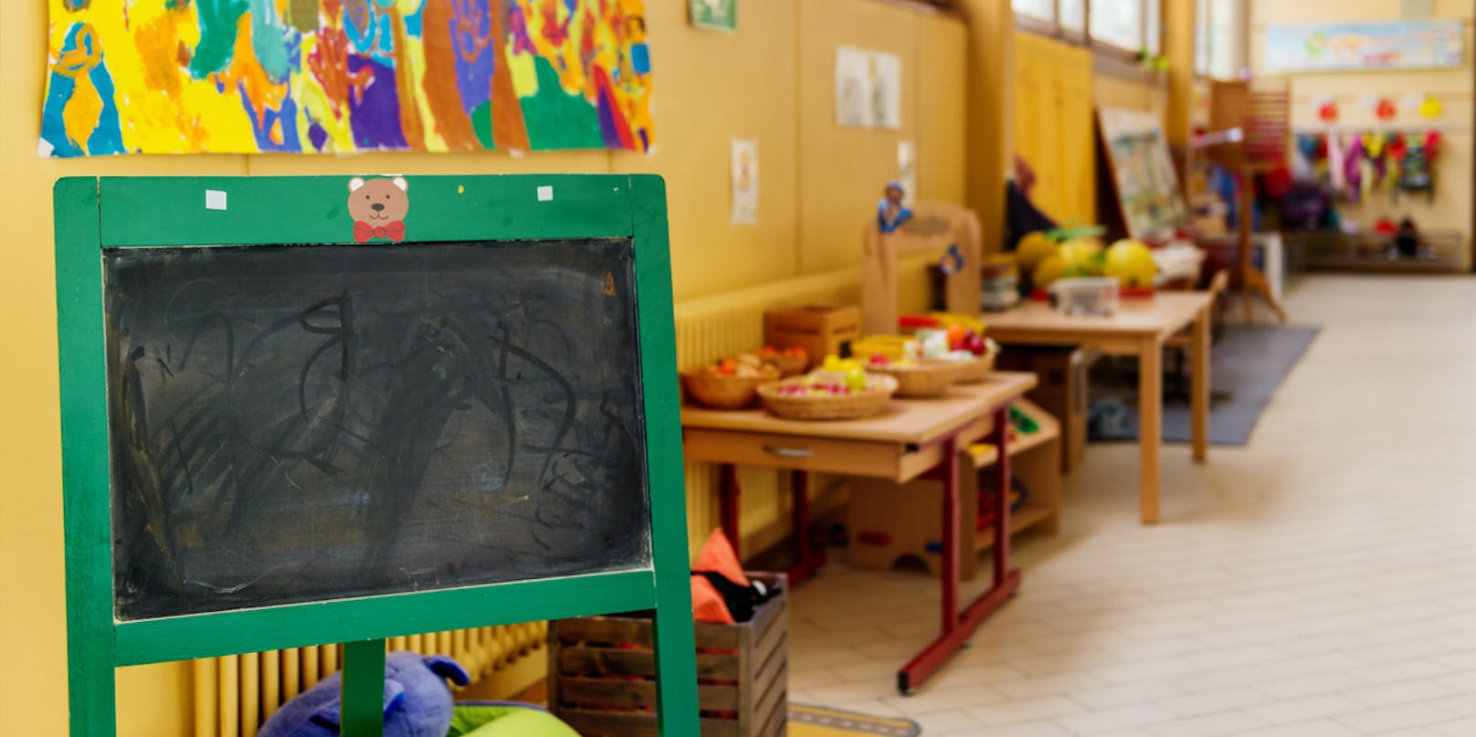 Der Kindergarten in Frauenstein wurde gesperrt.