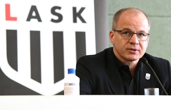 LASK-Präsident Siegmund Gruber