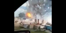 Explosionen in türkischer Feuerwerksfabrik
