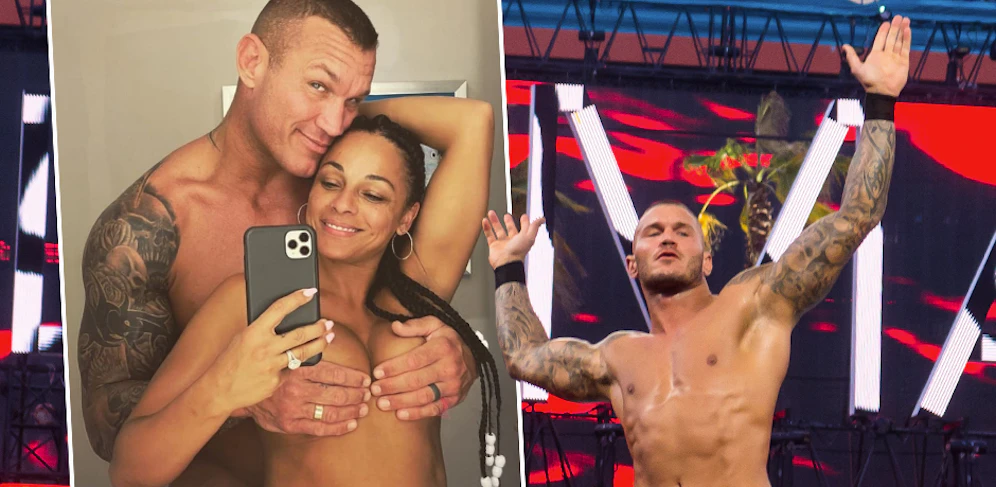 Randy Orton mit Frau Kim