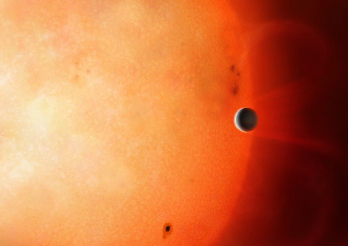 Ein Jahr dauert auf diesem Exoplaneten nur 18 Stunden.