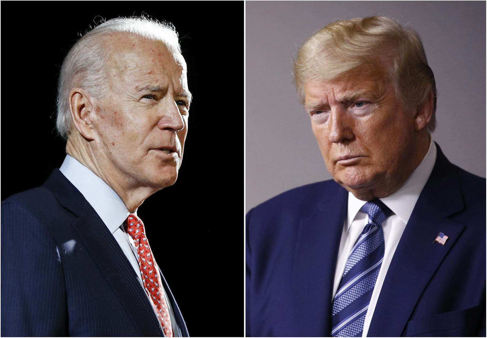 Wer wird zum US-Präsidenten gewählt? Herausforderer Biden oder Amtsinhaber Trump?