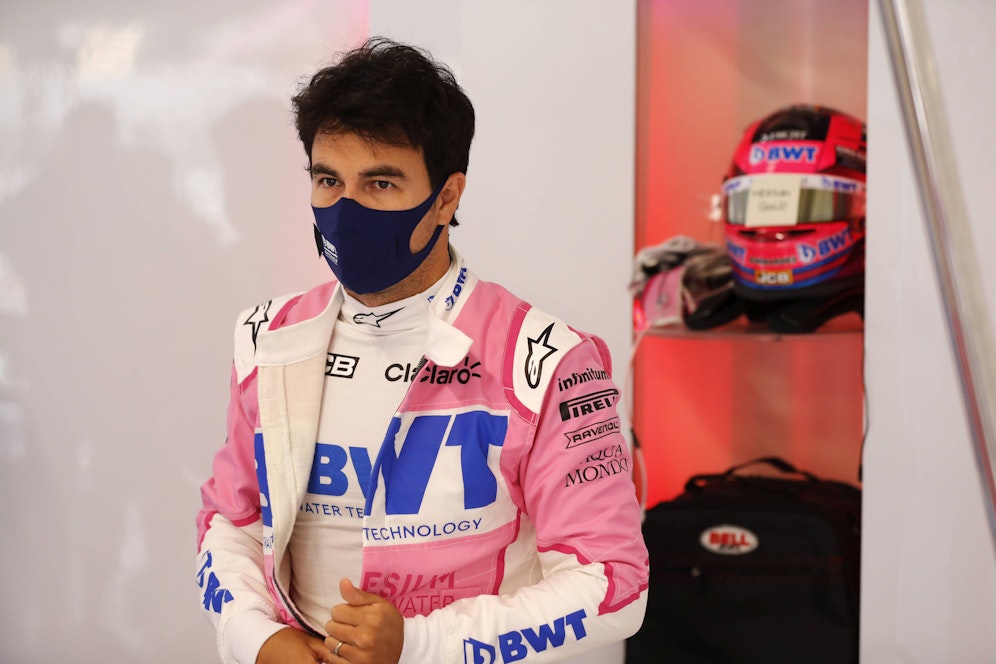 Sergio Perez ist mit dem Coronavirus infiziert. 