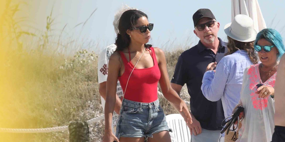 Boris Becker mit seiner Freundin Lilian