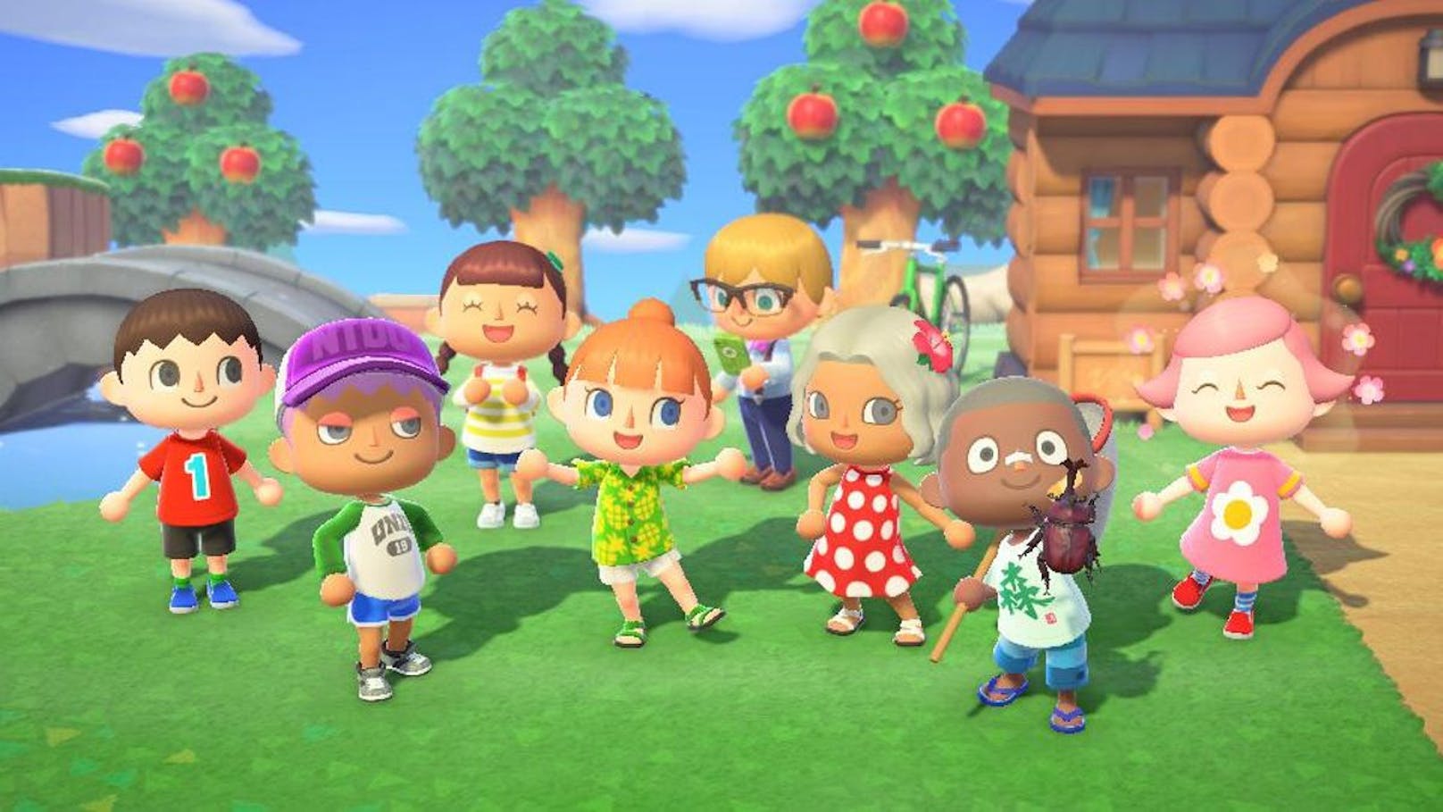 Auf ihrer Insel in "Animal Crossing" ist immer etwas los – das Game wurde 2020 oft gesucht.