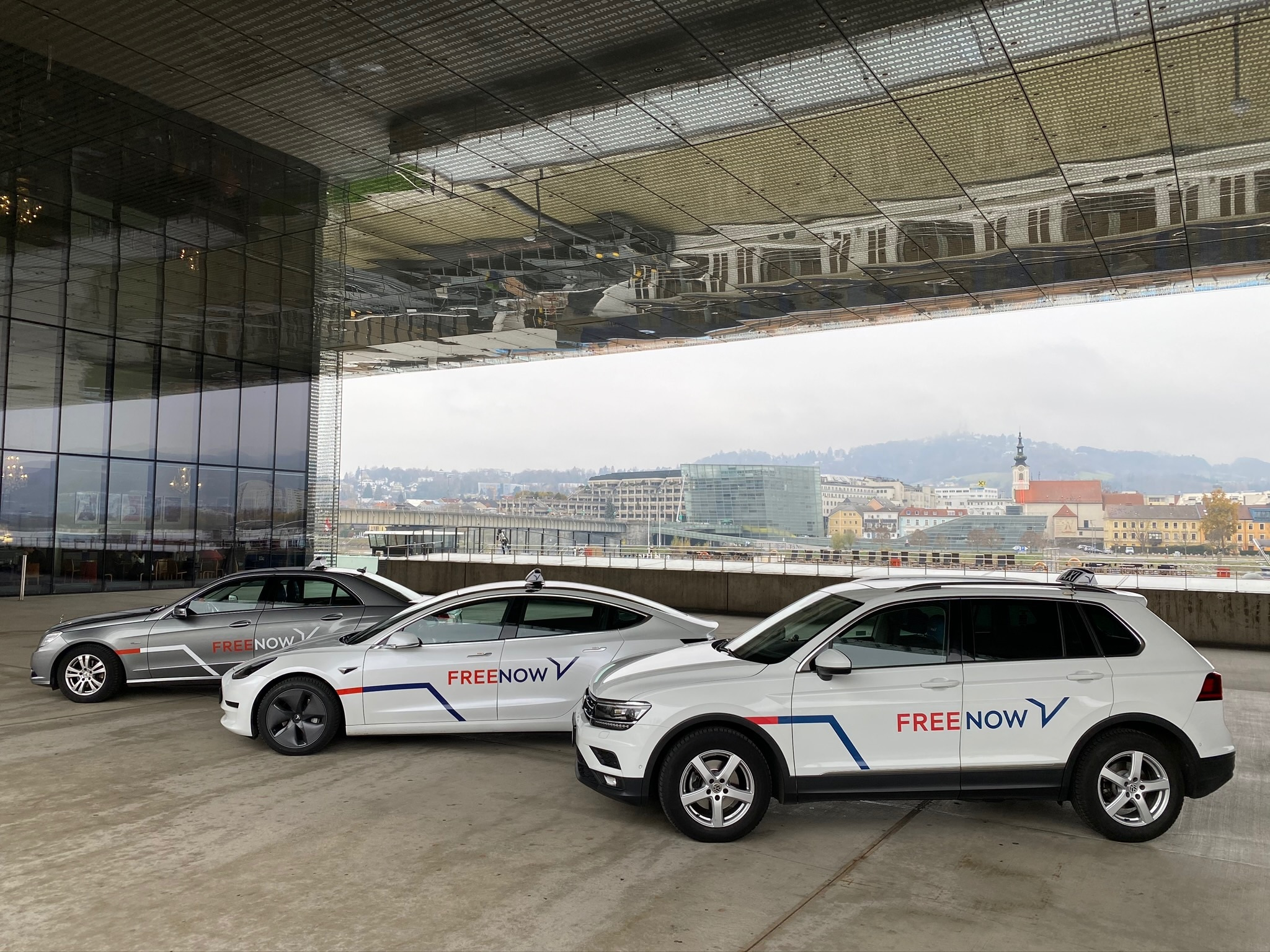 Free Now: Launch in der Landeshauptstadt Linz.