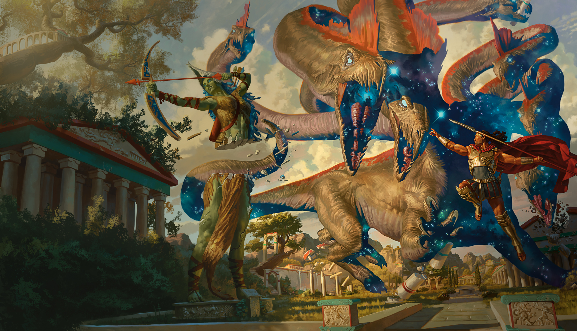 "Mythic Odysseys of Theros" ist als Hardcover und digital erhältlich.