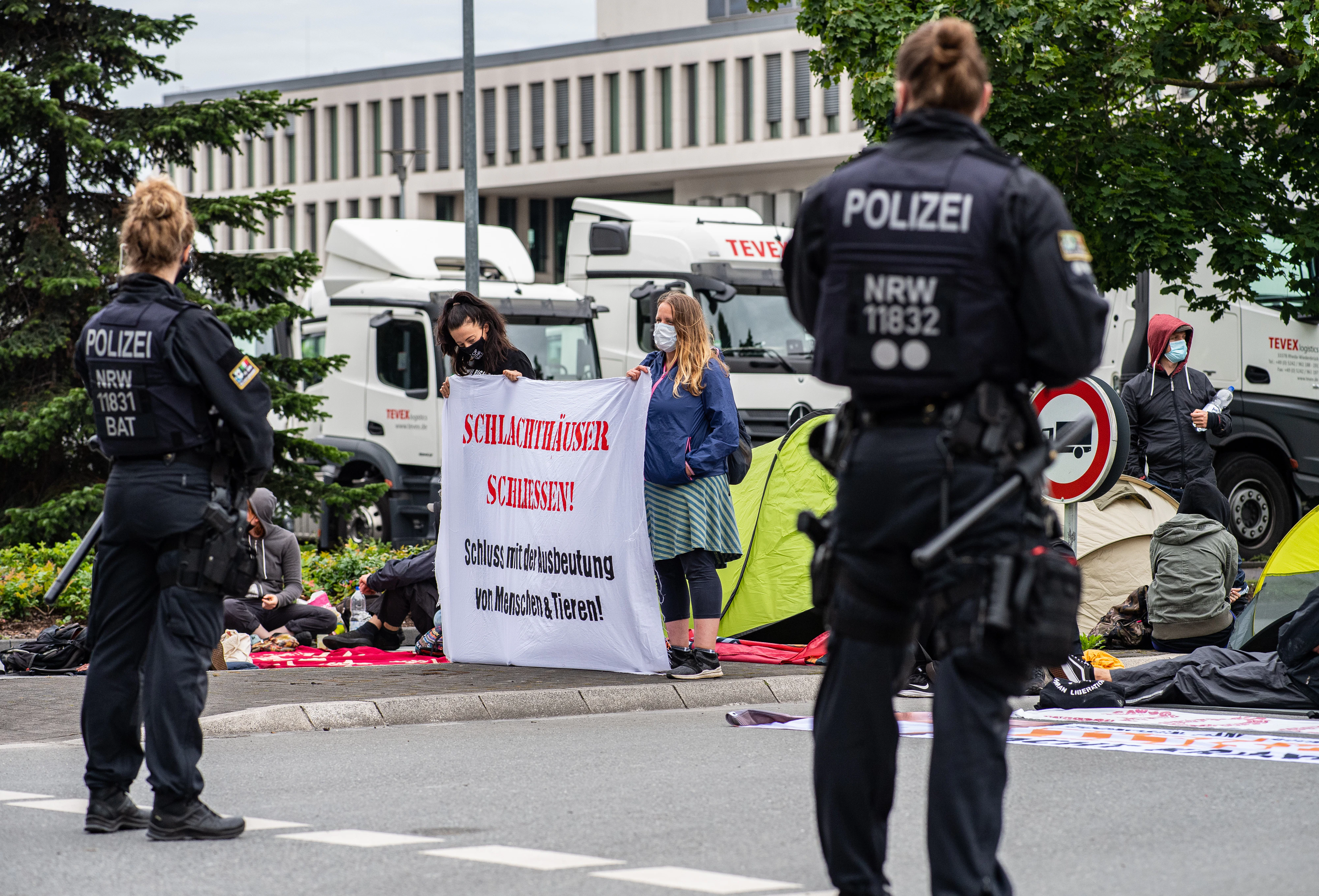 Der Schlachthof ist derzeit geschlossen.
