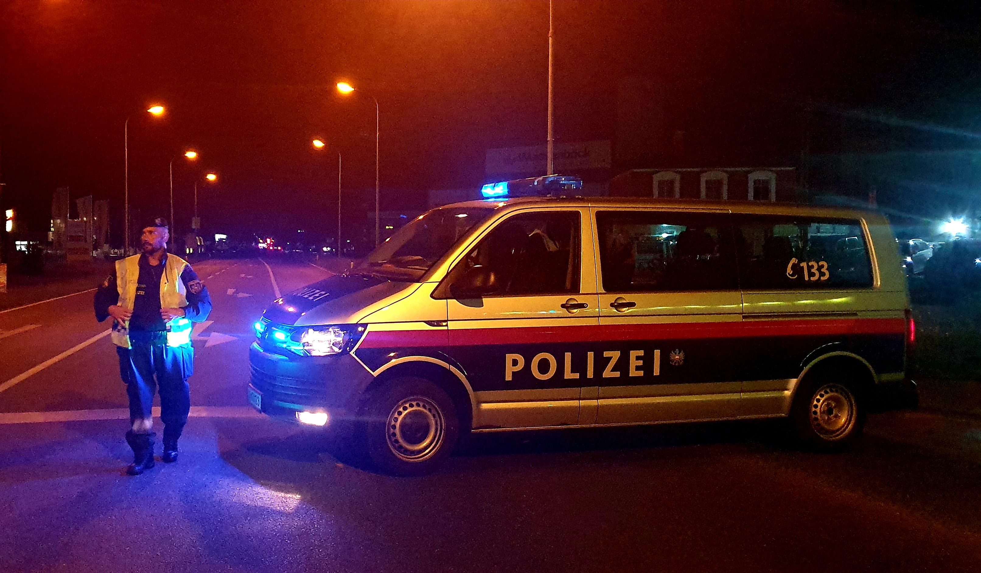 Großeinsatz in Gerasdorf beim G3