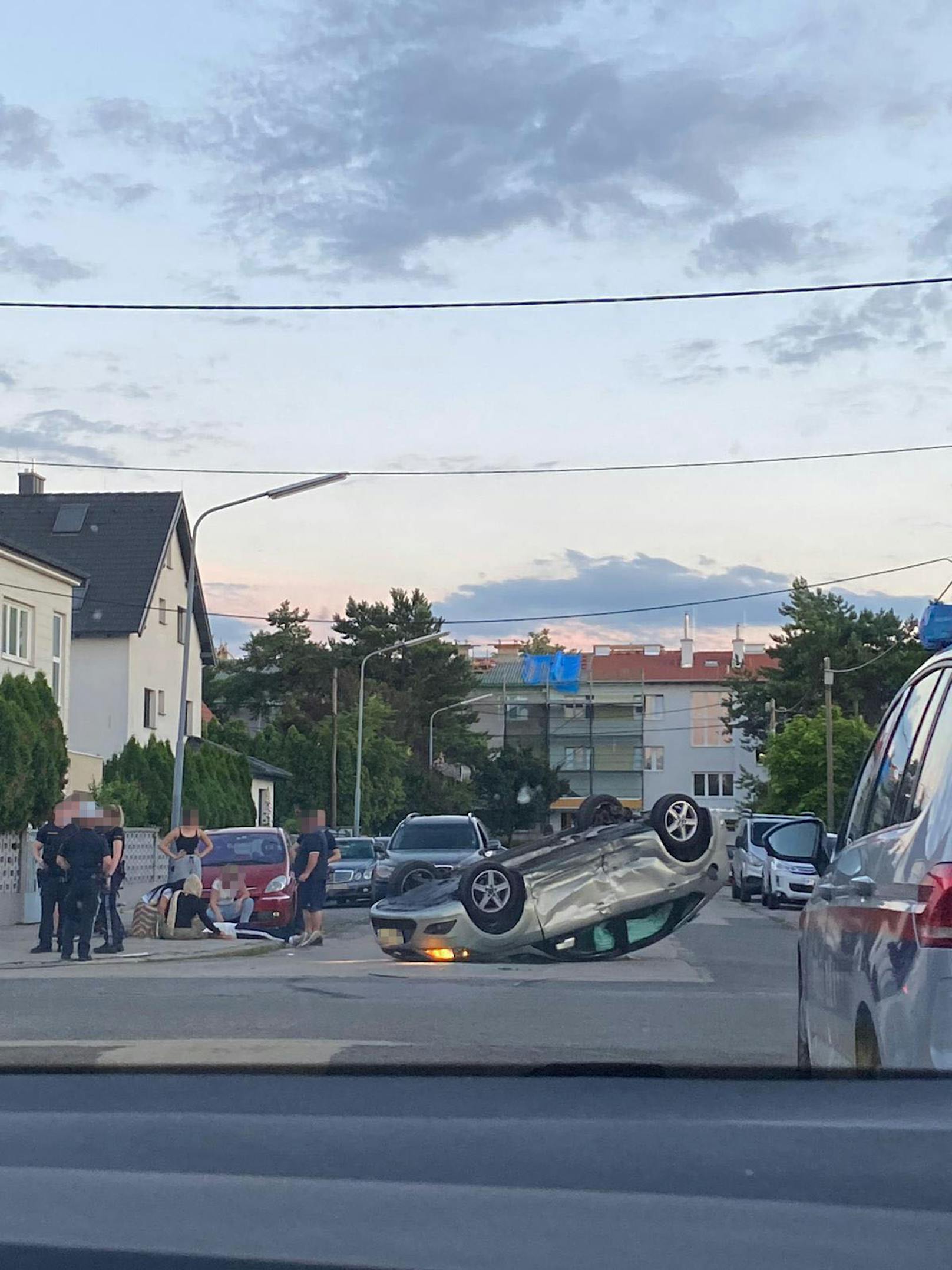 In Wien kam es zu einem Unfall.