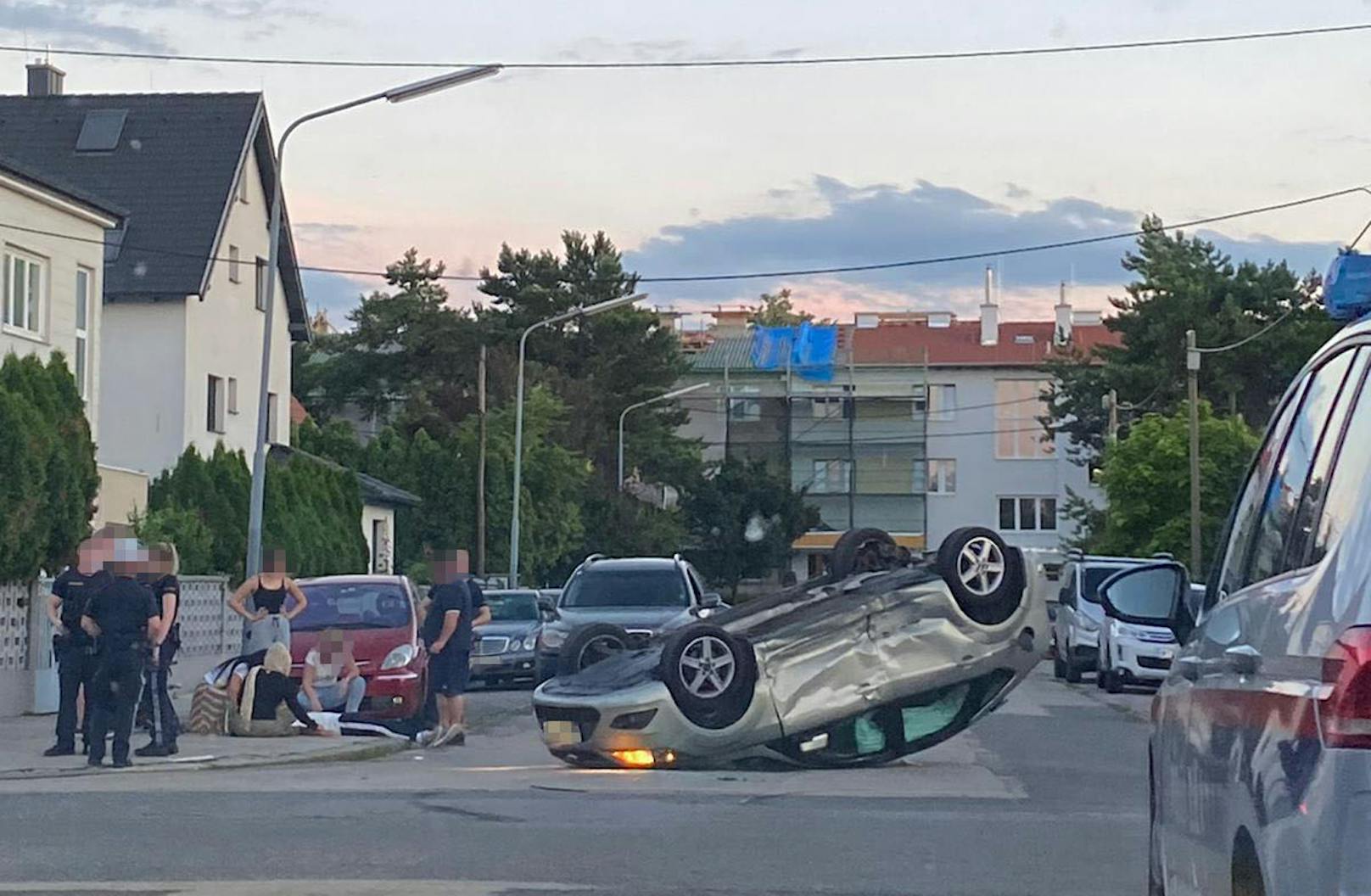 In Wien kam es zu einem Unfall.