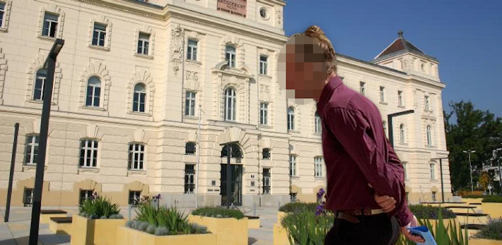 Der Verurteilte und das St. Pöltner Gericht