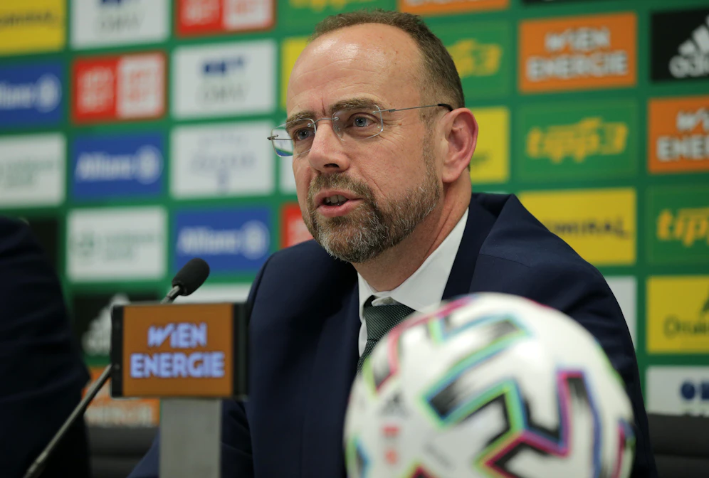 Rapid-Präsident Martin Bruckner