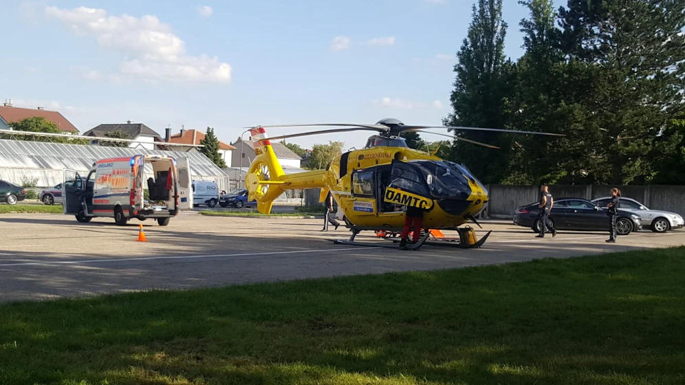 Der 48-Jährige wurde schwer verletzt ins Krankenhaus geflogen