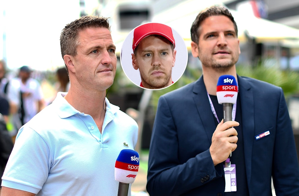 TV-Experte Ralf Schumacher (l.) teilt gegen Vettel aus