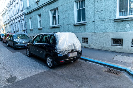 In der Linzer City wurden 21 Autos beschädigt.