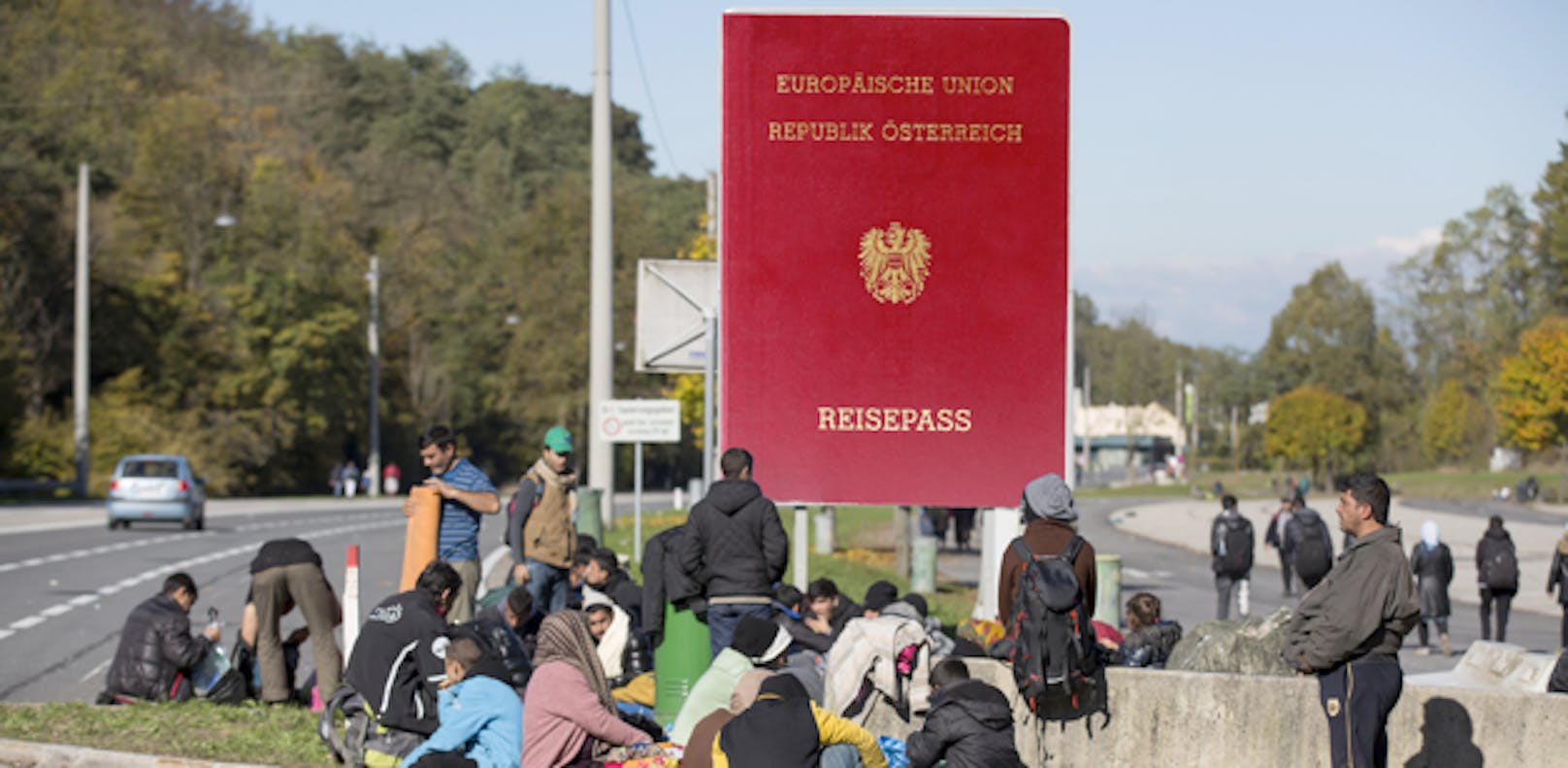 Fotomontage: Zuwanderung nach Österreich stieg 2019 um 15 Prozent an