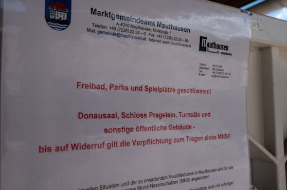 Mauthausen sperrt den Kindergarten, Parks und das Freibad.